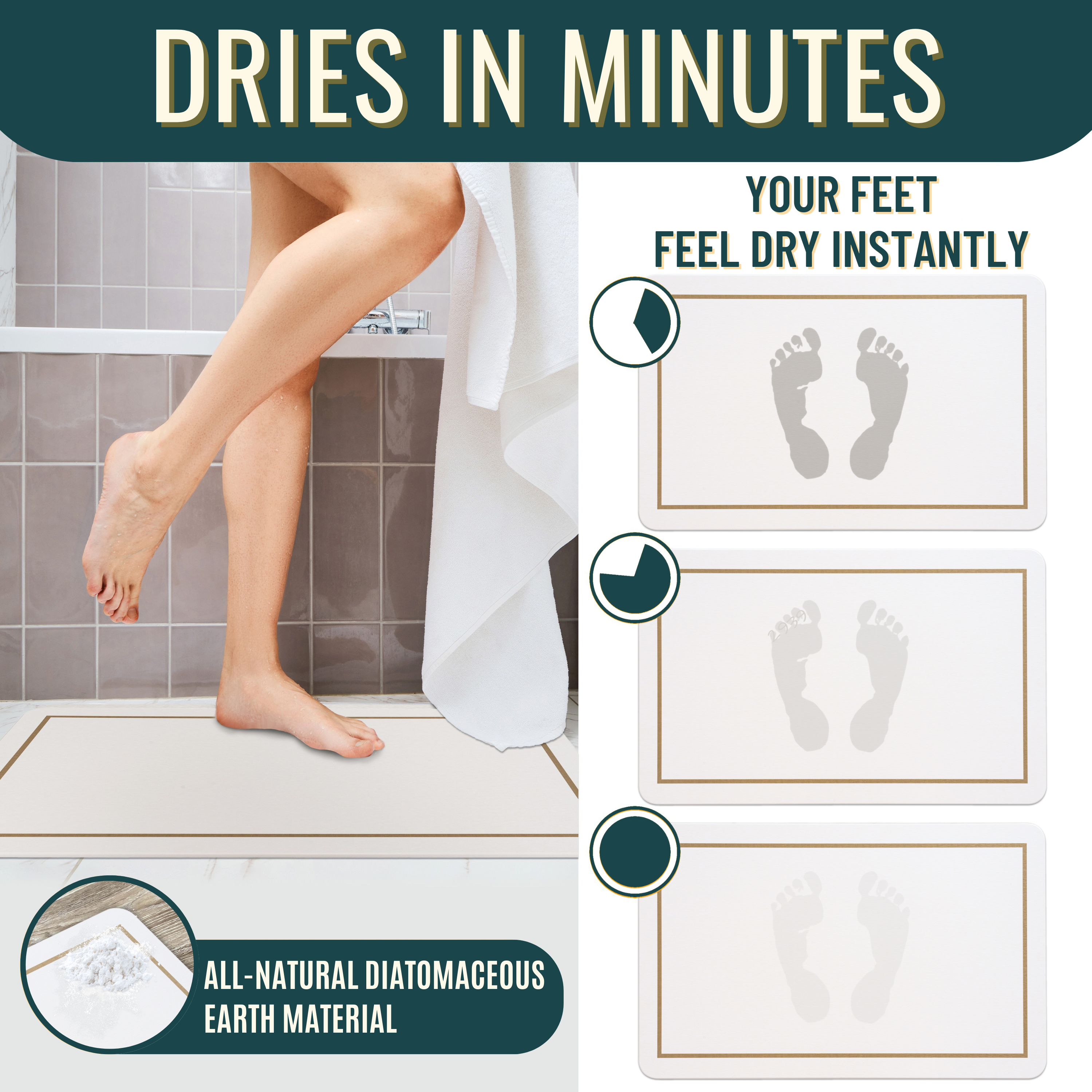 Stone Mat | Large - Sandstone Tan