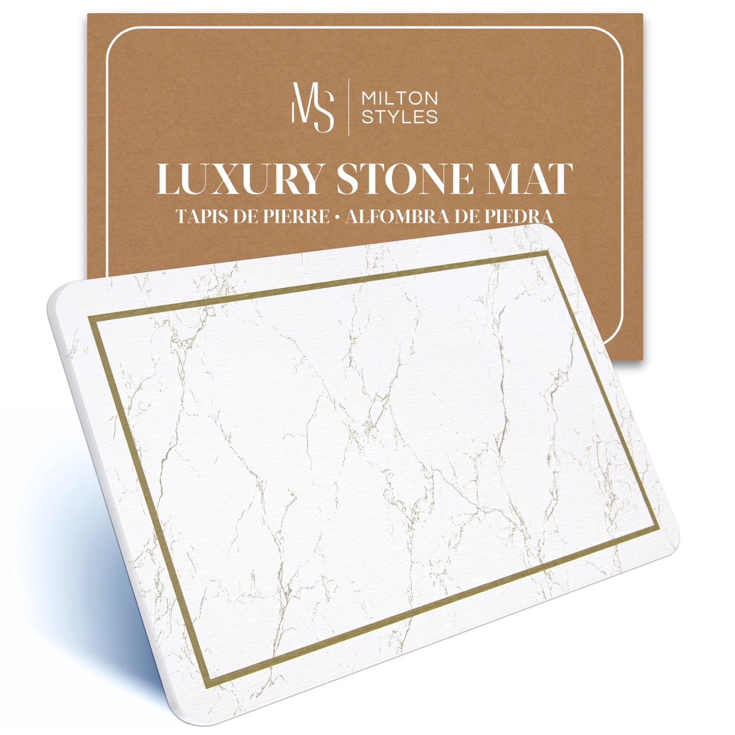 Classic Stone Mat — 24" Modern Marble